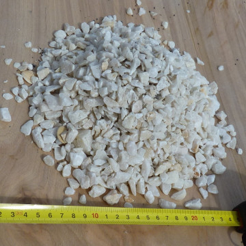 Мраморный щебень белый фр. 5-10